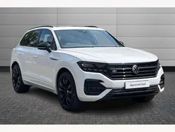 White Used 2021 VW Touareg Black Edition SUV | £38,995 (Good price)