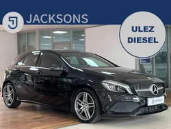 Black Used 2016 Mercedes A200 AMG line Hatchback | £13,250 (Fair price)