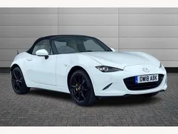 White Used 2018 Mazda MX5 Inclusive Cabriolet | £14,295 (Good price)