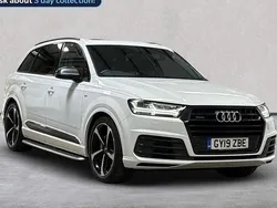 White Used 2019 Audi Q7 Black Edition SUV | £32,881 (Good price)