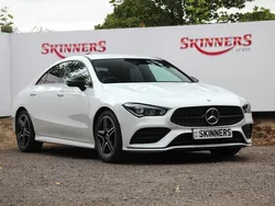 White Used 2023 Mercedes CLA200 AMG line Sedan | £23,995 (Super price)