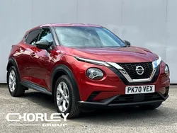 Red Used 2020 Nissan Juke N-Connecta SUV | £13,651 (Good price)