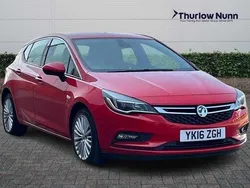 Lava red Used 2016 Vauxhall Astra Elite Hatchback | £7,630 (Fair price)