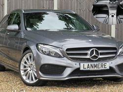 Selenite grey Used 2017 Mercedes C200 AMG line Estate | £15,950 (Expensive)