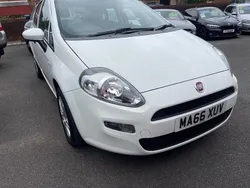 White Used 2016 Fiat Punto Pop Hatchback | £5,999 (A bit pricey)