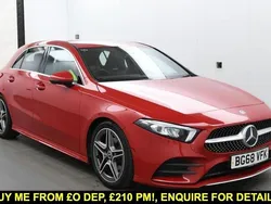Red Used 2018 Mercedes A200 AMG line Hatchback | £13,995 (Fair price)