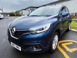 Blue Used 2017 Renault Kadjar Dynamique SUV | £6,995 (Fair price)