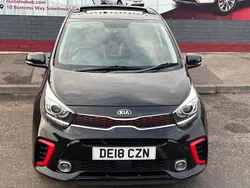 Black Used 2018 Kia Picanto 2 Hatchback | £6,850 (Fair price)