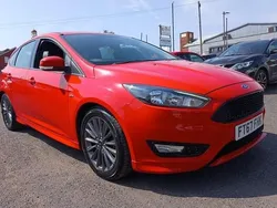 Red Used 2017 Ford Focus ST-Line Hatchback | £6,995 (Good price)