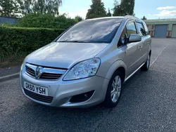 Silver Used 2010 Vauxhall Zafira Elite MPV | £3,290 (Fair price)