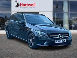 Black Used 2020 Mercedes C200 Estate | £14,499 (Super price)