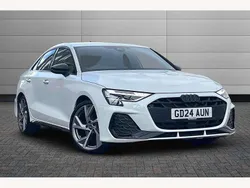 White Used 2024 Audi A3 Black Edition Sedan | £29,000 (Expensive)
