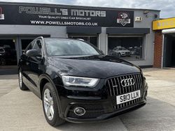 Black Used 2013 Audi Q3 S-Line SUV | £7,495 (Fair price)