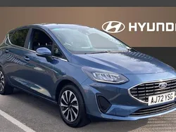 Blue Used 2023 Ford Fiesta Titanium Hatchback | £12,826 (Good price)