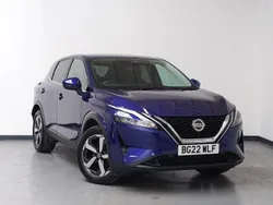 Blue Used 2022 Nissan Qashqai N-Connecta SUV | £18,998 (A bit pricey)