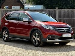 Red Used 2014 Honda CR-V EX SUV | £10,690 (Fair price)