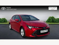 Red Used 2022 Toyota Corolla Hatchback | £17,252 (Fair price)