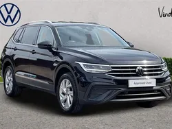Black Used 2022 VW Tiguan Allspace Life SUV | £23,652 (Good price)