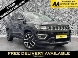 Black Used 2020 Jeep Compass Limited SUV | £14,195 (Fair price)