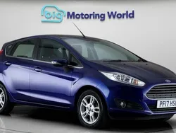 Blue Used 2017 Ford Fiesta Zetec Hatchback | £8,700 (Fair price)