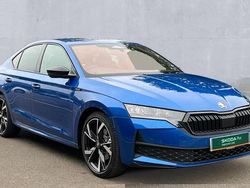 Race blue metallic Used 2025 Skoda Octavia SportLine Hatchback | £27,990