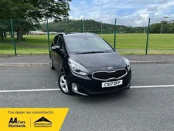 Black Used 2017 Kia Carens 2 MPV | £7,495 (Fair price)