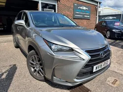 Silver Used 2016 Lexus NX300h Luxury Line SUV | £12,990 (Expensive)