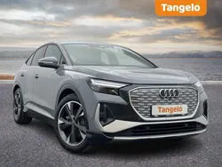 Grey Used 2023 Audi Q4 Sportback e-tron S-Line SUV | £27,250