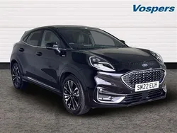 Black Used 2022 Ford Puma Gen-E ST-Line SUV | £19,995 (Fair price)