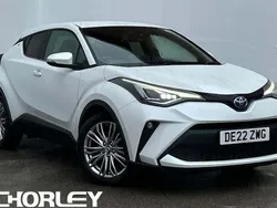 White Used 2022 Toyota C-HR SUV | £19,793 (Fair price)