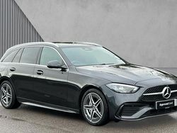 Grey Used 2024 Mercedes C220 AMG line Estate | £32,280 (Fair price)