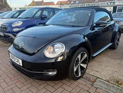 Black Used 2015 VW Beetle Sportline Cabriolet | £9,995 (Good price)