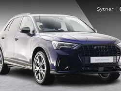 Blue Used 2025 Audi Q3 Black Edition SUV | £37,000 (Fair price)