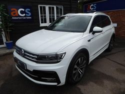 White Used 2018 VW Tiguan R-line SUV | £17,695 (Good price)