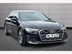 Black Used 2024 Audi A6 S-Line Estate | £35,895 (Fair price)