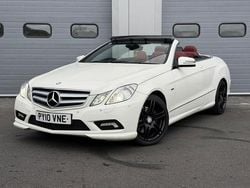 White Used 2010 Mercedes E350 Cabriolet | £4,250 (A bit pricey)