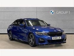 Blue Used 2019 BMW 330 M Sport Sedan | £25,450 (Fair price)