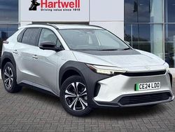 Silver Used 2024 Toyota bZ4X SUV | £23,699 (Fair price)