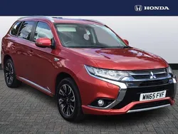 Red Used 2015 Mitsubishi Outlander P-HEV SUV | £10,795 (Fair price)