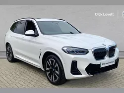 White Used 2023 BMW iX3 M Sport SUV | £33,495 (Fair price)