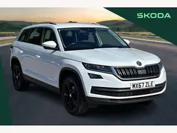 White Used 2017 Skoda Kodiaq SUV | £17,800 (Fair price)