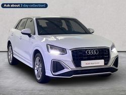 White Used 2021 Audi Q2 S-Line SUV | £18,143 (Fair price)