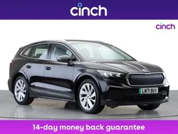 Black Used 2021 Skoda Enyaq iV Suite SUV | £15,749 (Fair price)