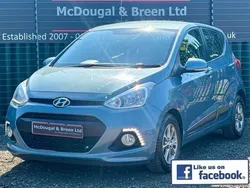 Blue Used 2016 Hyundai i10 Premium Hatchback | £7,250 (Fair price)