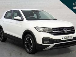 White Used 2020 VW T-Cross S SUV | £13,827 (Fair price)