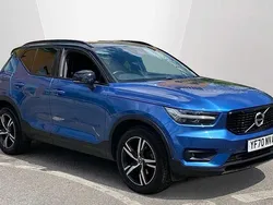 Blue Used 2021 Volvo XC40 R-Design SUV | £21,190 (Fair price)