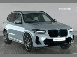 Grey Used 2022 BMW X3 M Sport SUV | £32,000 (Expensive)