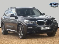 Black Used 2020 BMW X3 M Sport SUV | £24,995 (Good price)