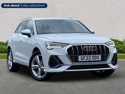 White Used 2022 Audi Q3 S-Line SUV | £25,977 (Fair price)