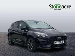 Black Used 2022 Ford Fiesta ST-Line Hatchback | £12,590 (Fair price)